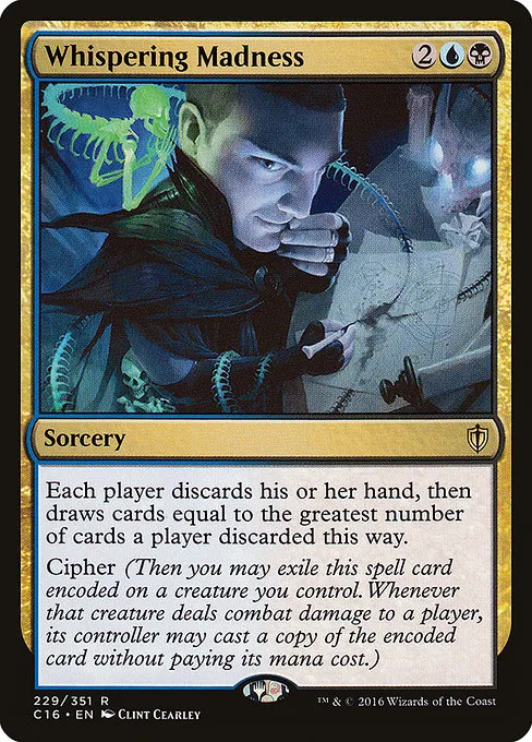 Whispering Madness · Commander 2016 229/351