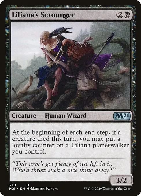 Liliana's Scrounger · Core Set 2021 330/397