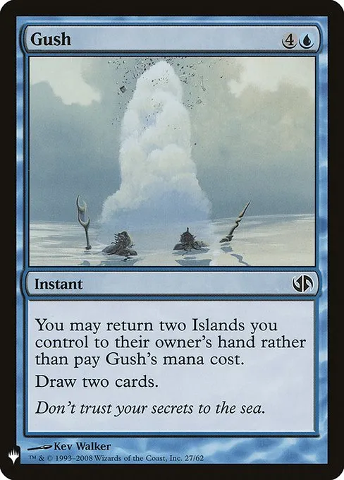 Gush · The List DD2-27/5050
