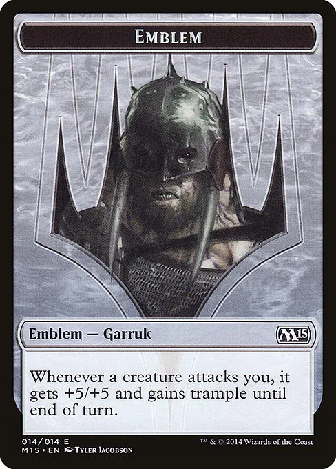 Garruk, Apex Predator Emblem · Magic 2015 Tokens 14/14