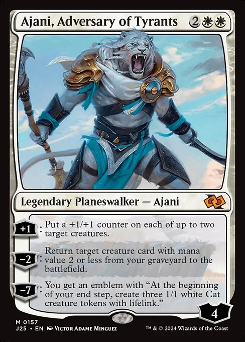 Ajani, Adversary of Tyrants · Foundations Jumpstart 157/779