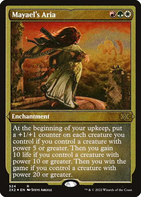 Mayael's Aria · Double Masters 2022 524/579