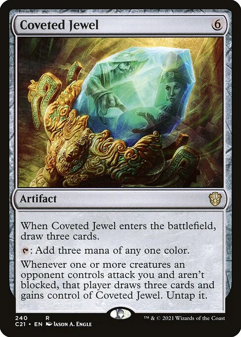 Coveted Jewel · Commander 2021 240/409
