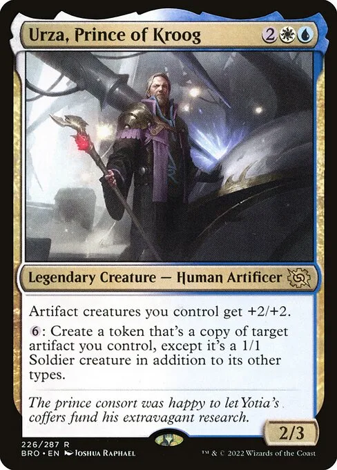 Urza, Prince of Kroog · The Brothers' War 226/399