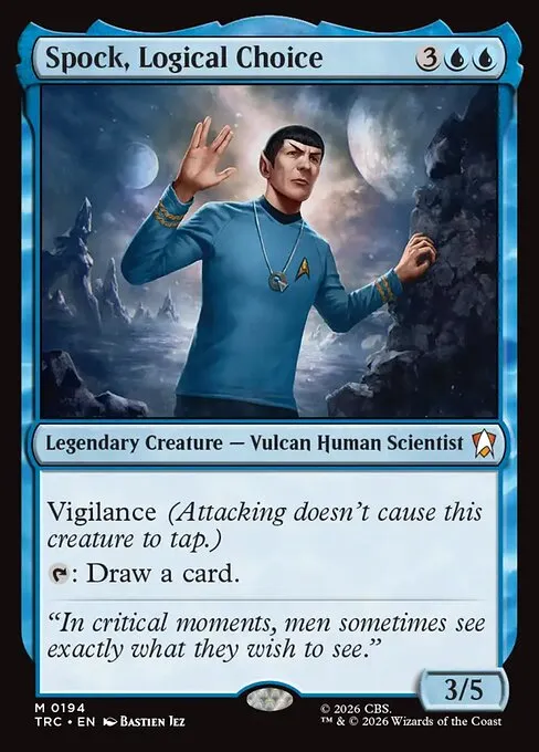 Spock, Logical Choice · Star Trek Commander 194/1