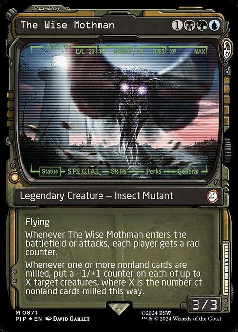 The Wise Mothman · Fallout 871/1068