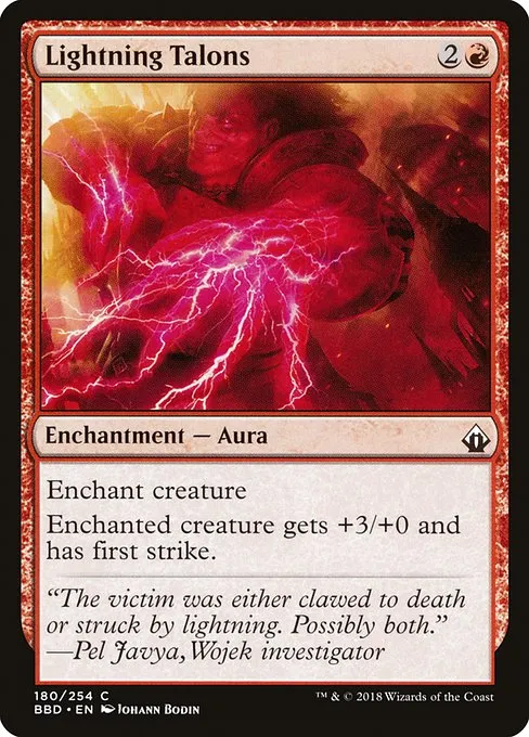 Lightning Talons · Battlebond 180/256