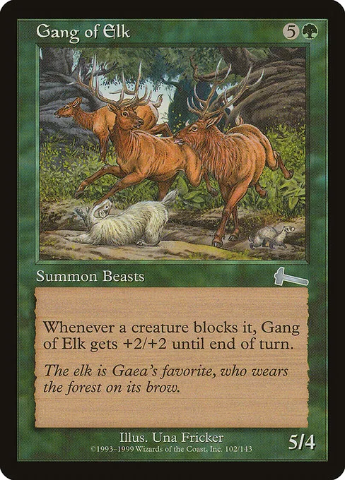 Gang of Elk · Urza's Legacy 102/143