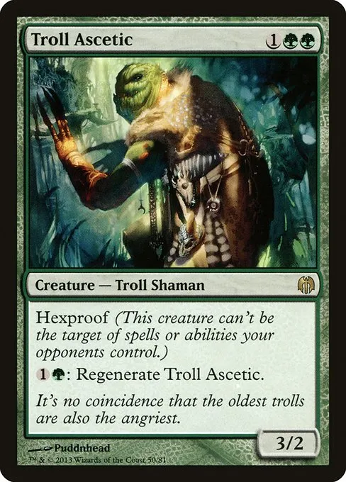 Troll Ascetic · Duel Decks: Heroes vs. Monsters 50/81