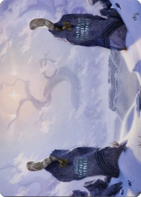 Snow-Covered Plains // Snow-Covered Plains · Kaldheim Art Series 74/81