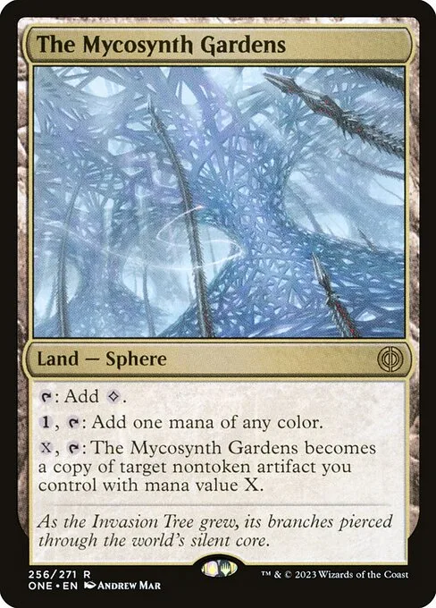 The Mycosynth Gardens · Phyrexia: All Will Be One 256/479