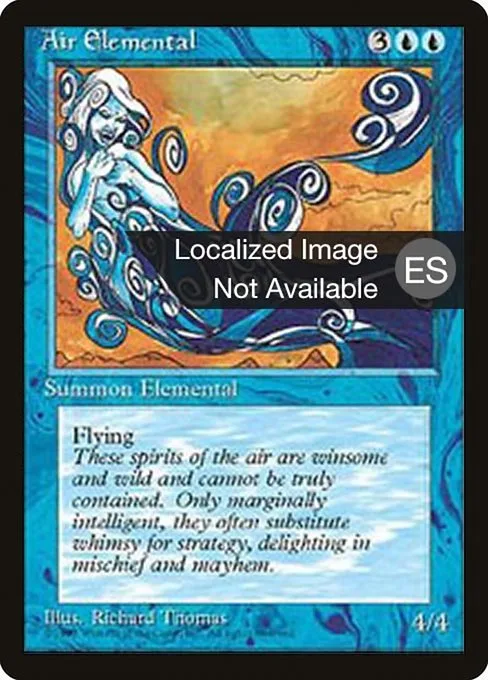 Air Elemental · Fourth Edition Foreign Black Border 59/378