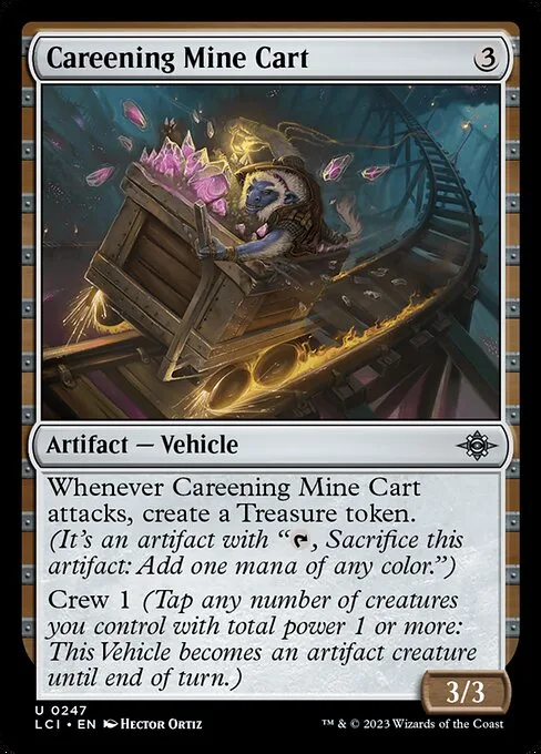 Careening Mine Cart · The Lost Caverns of Ixalan 247/416