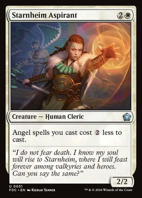Starnheim Aspirant · Foundations Commander 51/3
