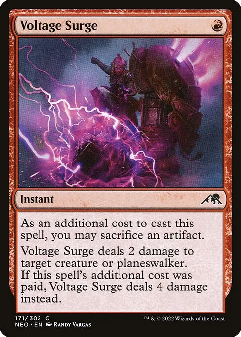 Voltage Surge · Kamigawa: Neon Dynasty 171/531