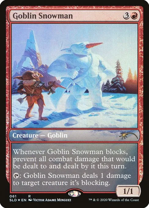 Goblin Snowman · Secret Lair Drop 61/2547
