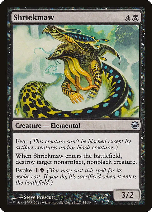 Shriekmaw · Duel Decks: Ajani vs. Nicol Bolas 54/80