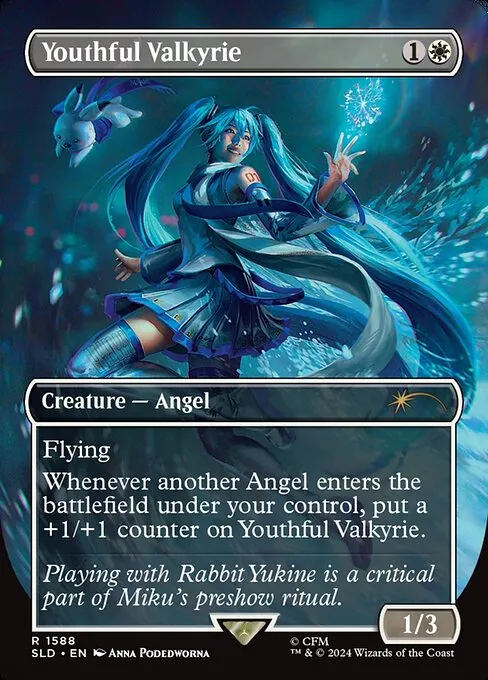 Youthful Valkyrie · Secret Lair Drop 1588/2547