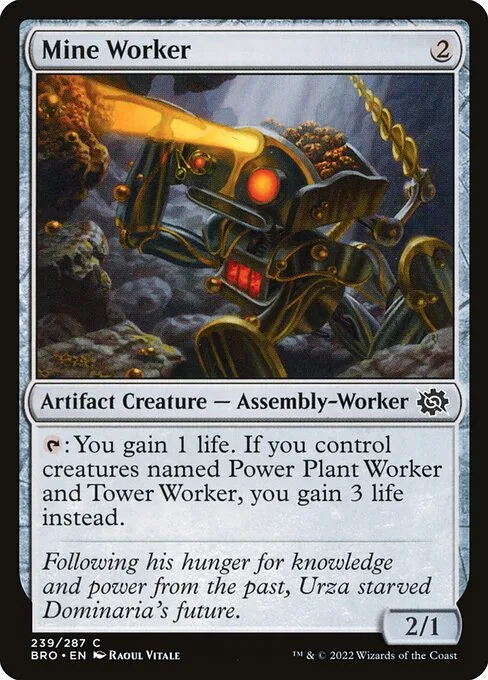 Mine Worker · The Brothers' War 239/399