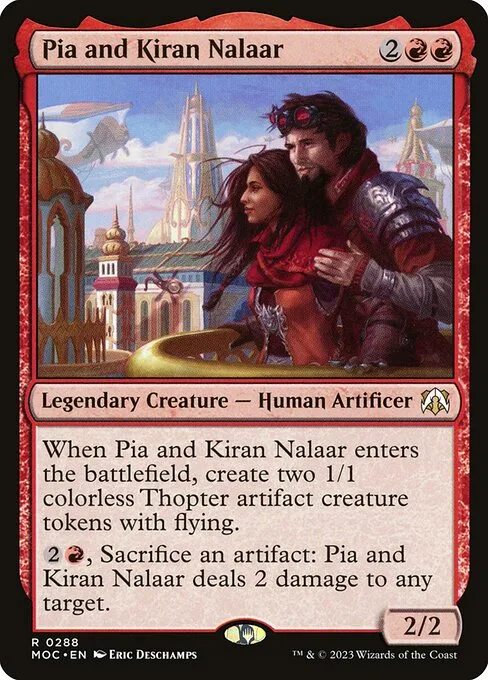 Pia and Kiran Nalaar · March of the Machine Commander 288/450