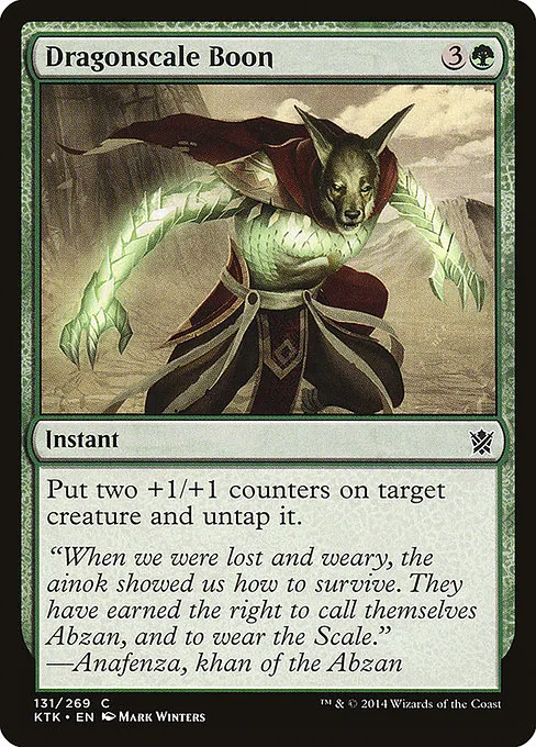 Dragonscale Boon · Khans of Tarkir 131/293