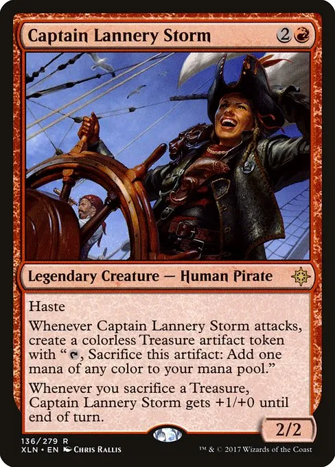 Captain Lannery Storm · Ixalan 136/289