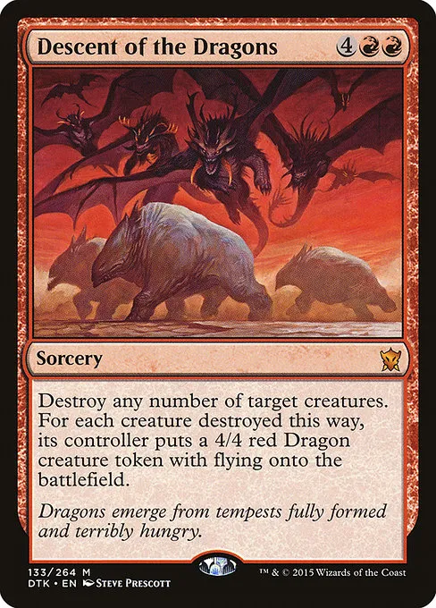 Descent of the Dragons · Dragons of Tarkir 133/264