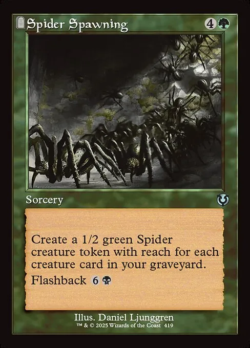 Spider Spawning · Innistrad Remastered 419/495