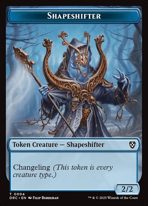 Shapeshifter · Aetherdrift Commander Tokens 4/17