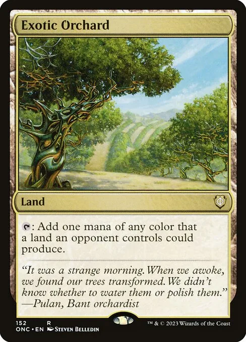 Exotic Orchard · Phyrexia: All Will Be One Commander 152/174
