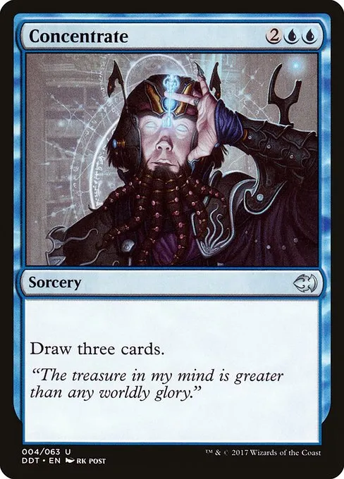 Concentrate · Duel Decks: Merfolk vs. Goblins 4/63