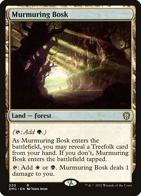 Murmuring Bosk · Dominaria United Commander 220/240