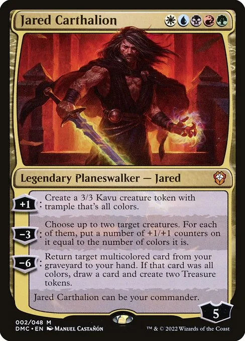 Jared Carthalion · Dominaria United Commander 2/240
