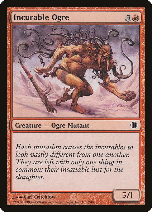 Incurable Ogre · Shards of Alara 105/250