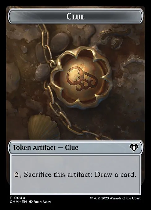 Clue · Commander Masters Tokens 40/81