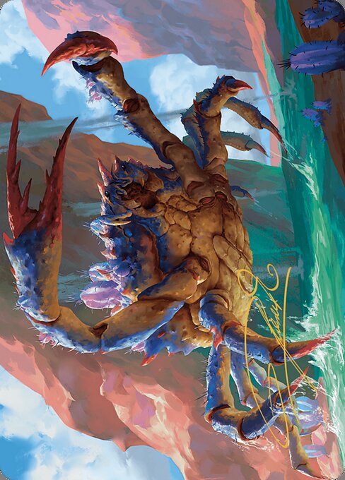 Canyon Crab // Canyon Crab · Outlaws of Thunder Junction Art Series 4/54