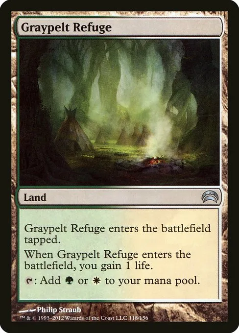Graypelt Refuge · Planechase 2012 118/156