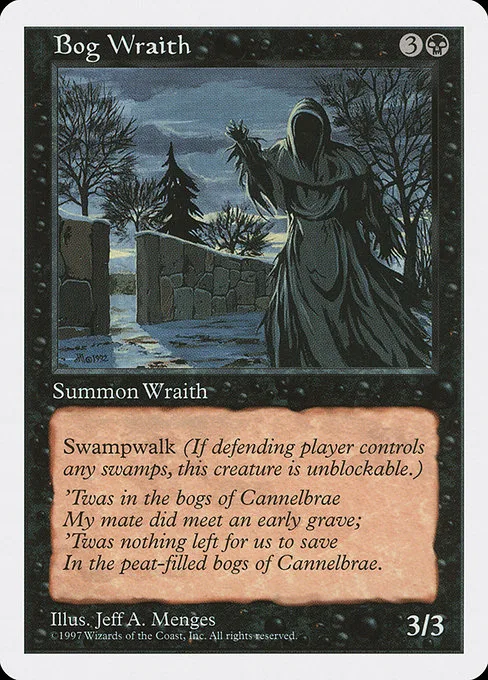 Bog Wraith · Fifth Edition 147/460