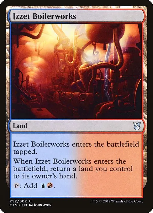 Izzet Boilerworks · Commander 2019 252/302