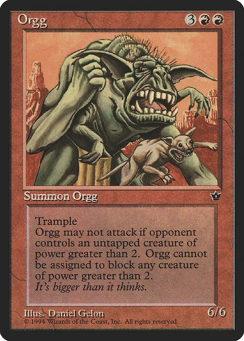 Orgg · Fallen Empires 63/187