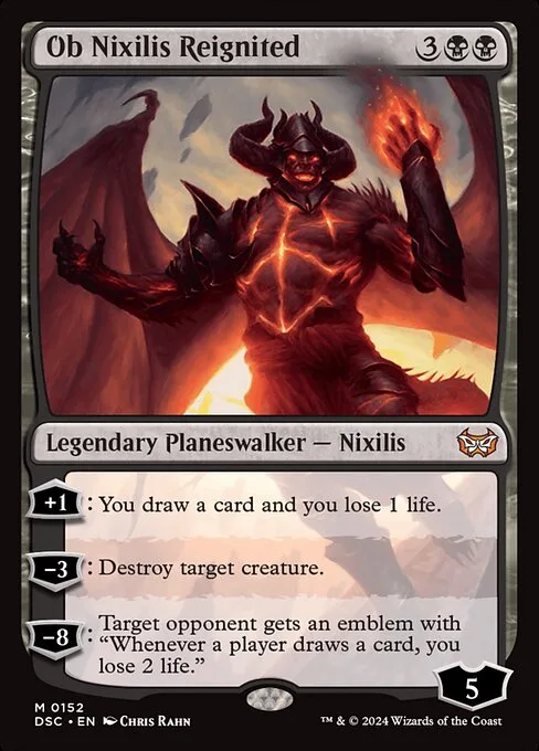 Ob Nixilis Reignited · Duskmourn: House of Horror Commander 152/373