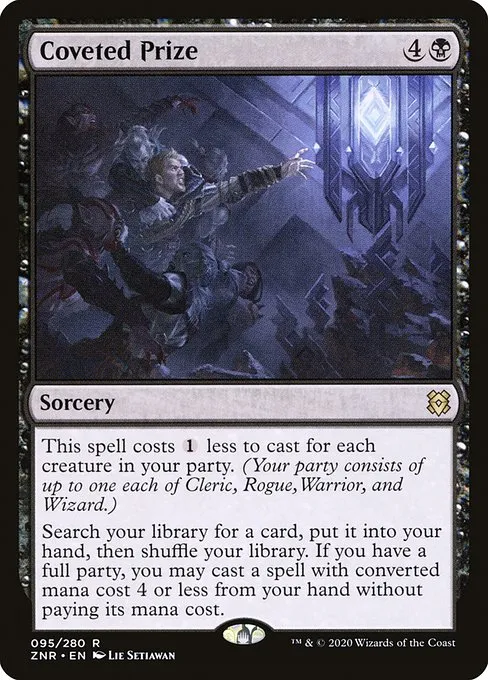 Coveted Prize · Zendikar Rising 95/407