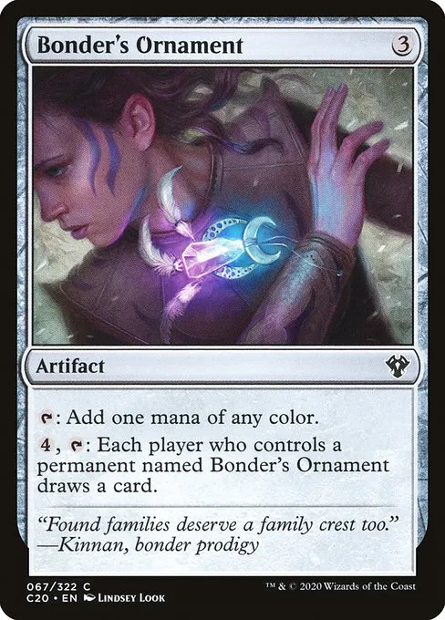 Bonder's Ornament · Commander 2020 67/322