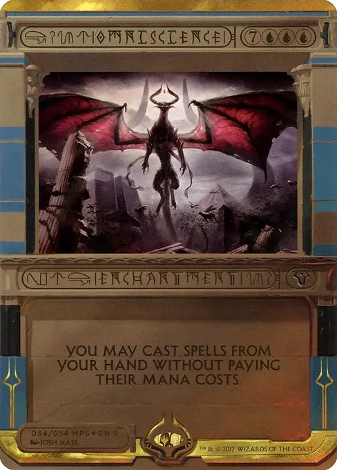 Omniscience · Amonkhet Invocations 34/54
