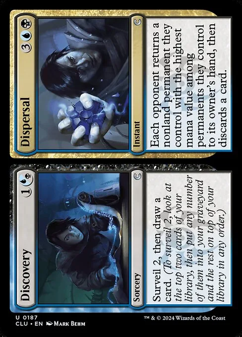 Discovery // Dispersal · Ravnica: Clue Edition 187/284