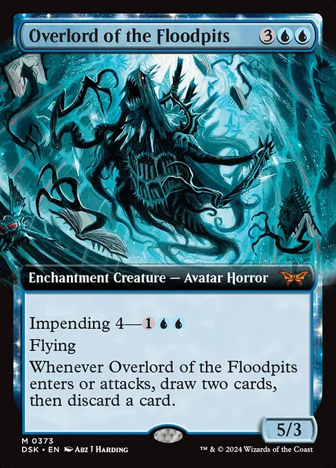 Overlord of the Floodpits · Duskmourn: House of Horror 373/419