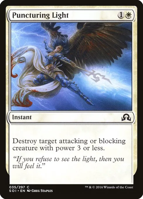 Puncturing Light · Shadows over Innistrad 35/302