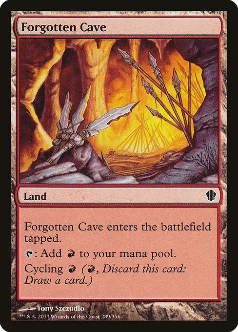 Forgotten Cave · Commander 2013 289/356