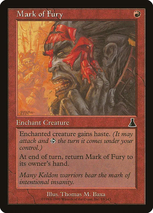 Mark of Fury · Urza's Destiny 93/143