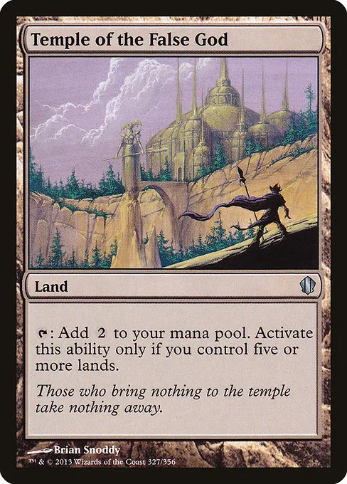 Temple of the False God · Commander 2013 327/356